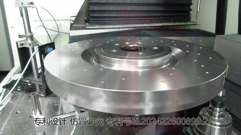 VDZ-450刹车盘对钻机床加工刹车盘